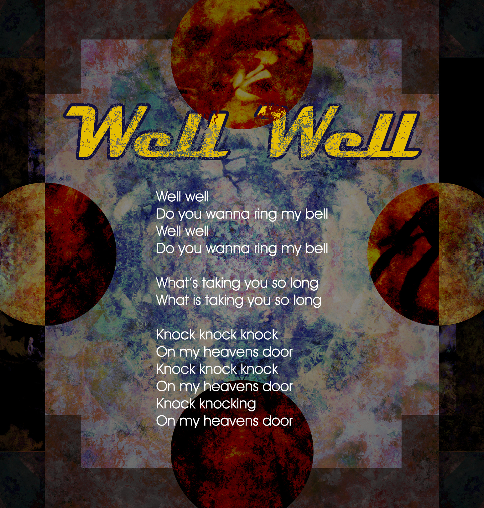 Vitamin XP Music | Not of This World Album | Well Well Lyric Sheet